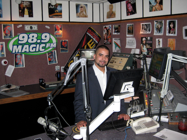 D-Rock in KKMG Studio