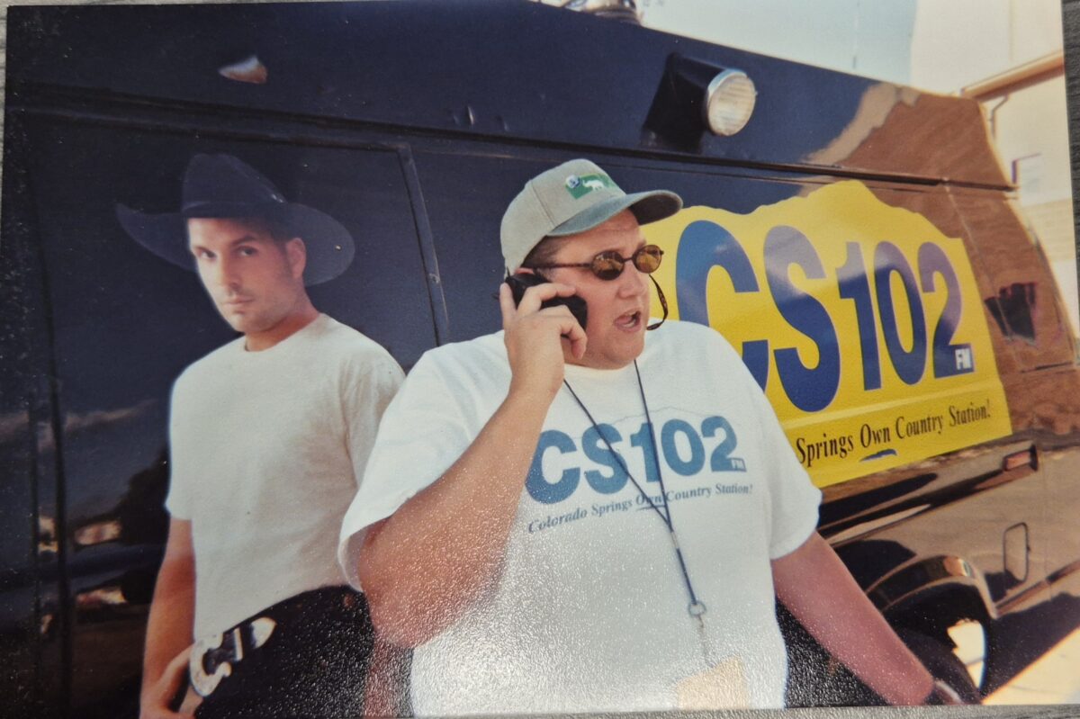 Uncle Steve Etheridge of KKCS-FM, 1998