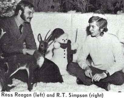 Reagan and Simpson holiday photo
