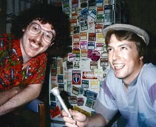 Weird Al and George Weber